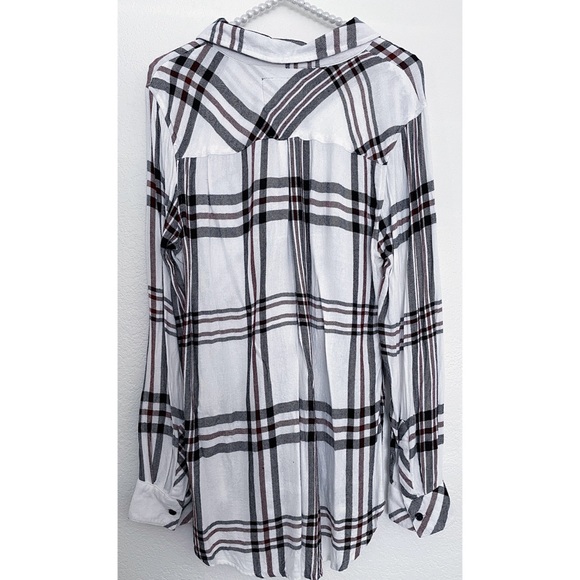 Rails Hunter Plaid Buttondown Top - Picture 3 of 5